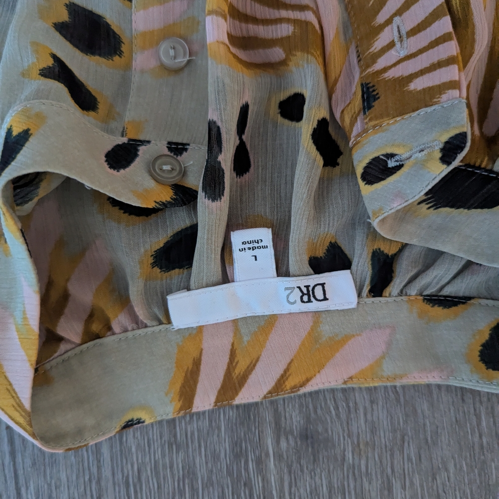 Patterned Women's Top - Multicolor - Picture 2 of 4